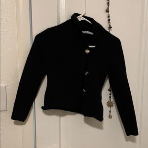 Zara Elegant Black Women's top